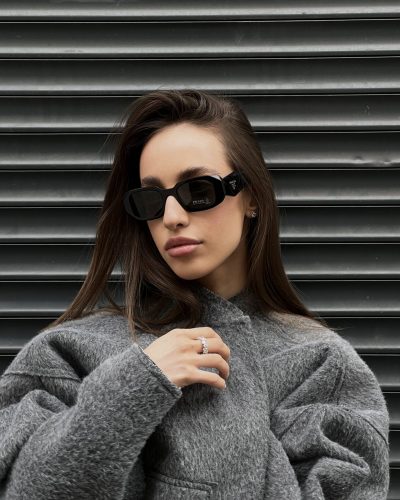 Окуляри сонцезахисні PRADA PR 17WS 1AB5S0 49 20 145 3N - Зображення 4