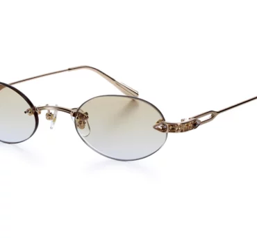 Окуляри сонцезахисні Vintage Eyewear SANTORINI Topaz Crystal BROWN LENS