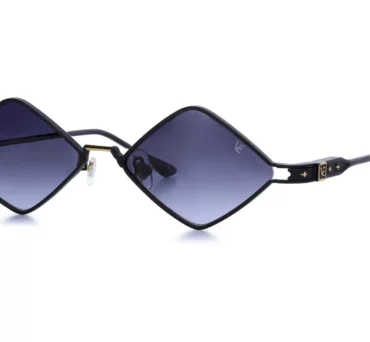 Окуляри сонцезахисні Vintage Eyewear ALMAZ Black Gold BLACK GARDIENT LENS