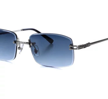 Окуляри сонцезахисні Vintage Eyewear MILANO White gold Black lenses