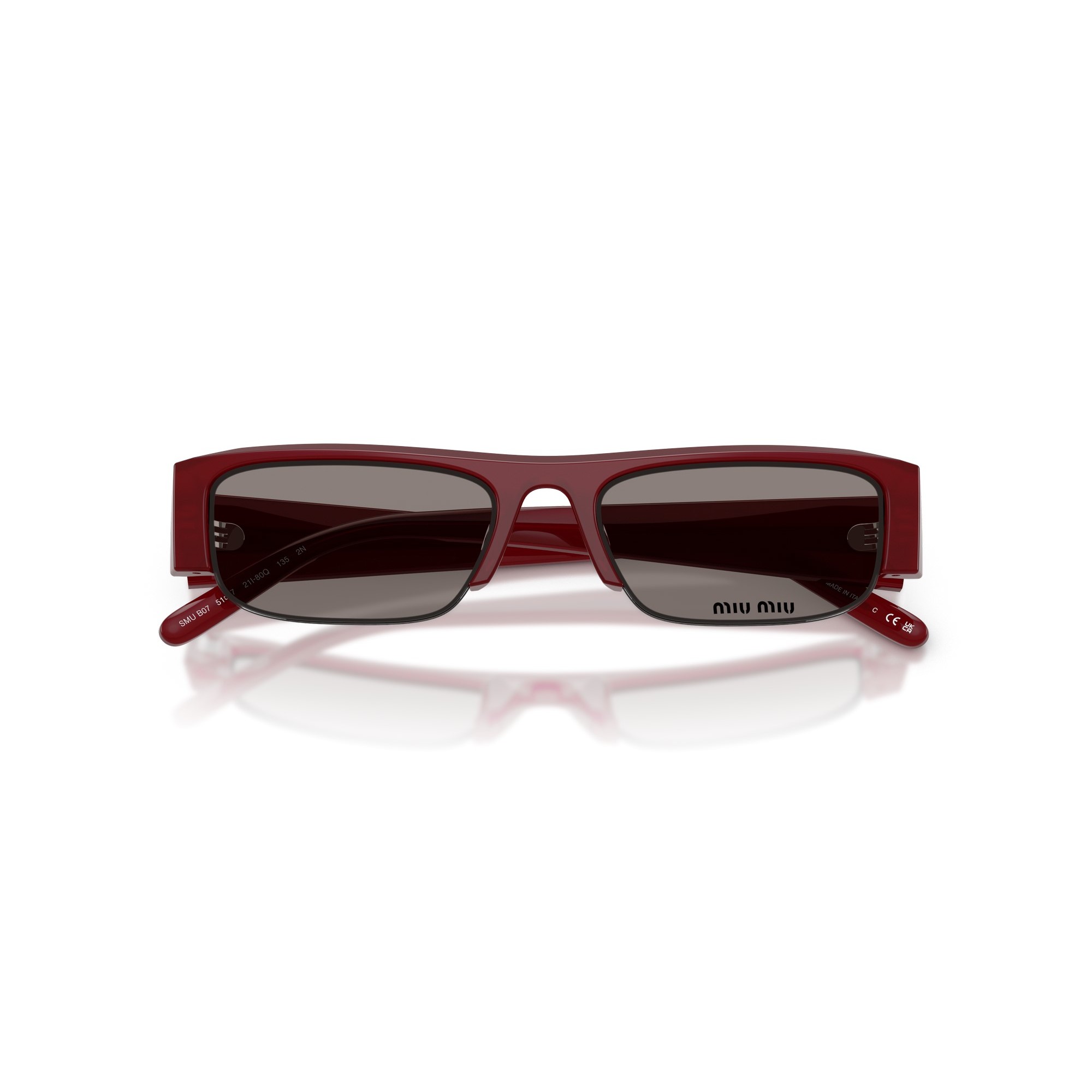 Окуляри сонцезахисні MIU MIU MU B07S 21I80Q 51 4 Окуляри сонцезахисні MIU MIU MU B07S 21I80Q 51 - Зображення 4