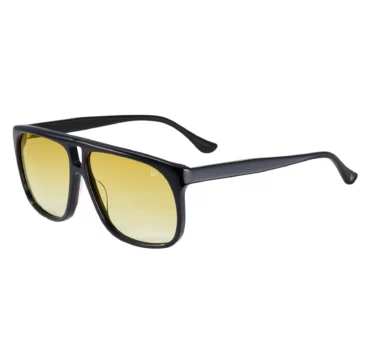 riviera black acetate yellow gradient side